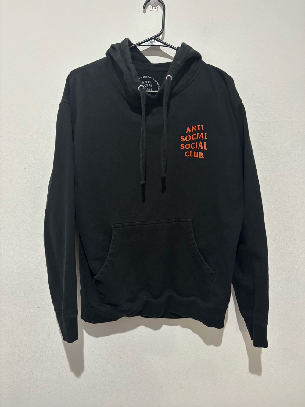 Anti Social Social Club Size Medium Hoodie